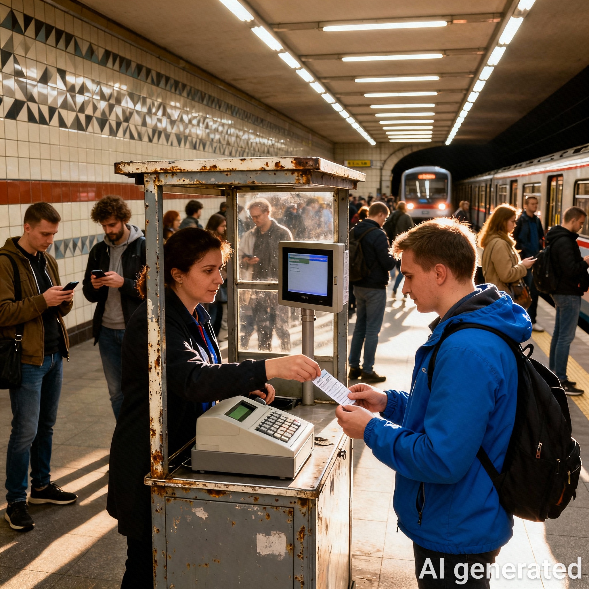 Central Europe transit kiosk handoff